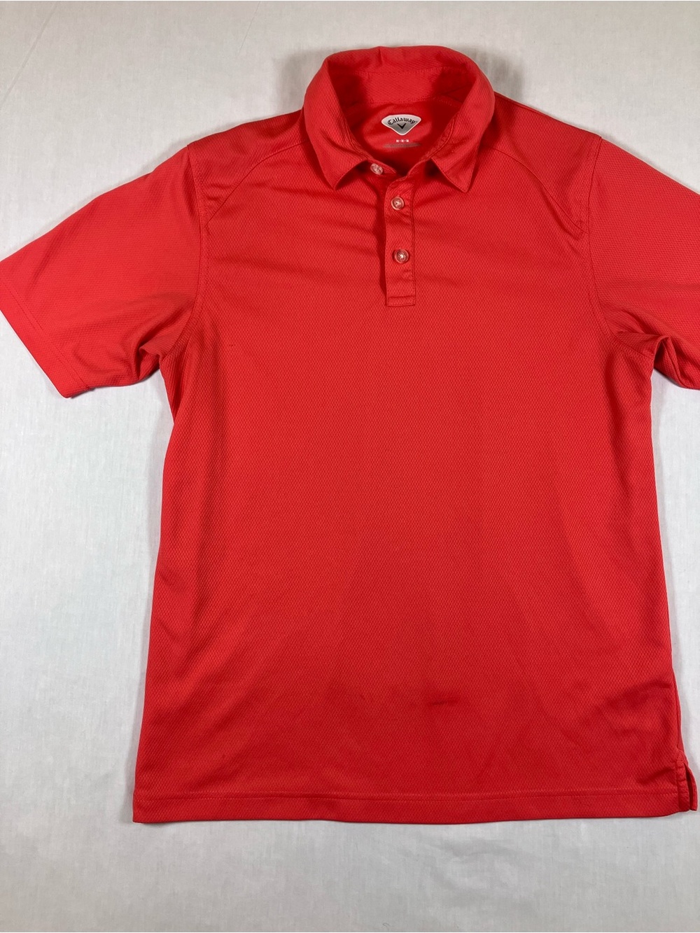 Callaway Men's Bright Red Golf Polo